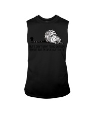 Cat - But I Don't Want To Go Outside Sleeveless Tee tile