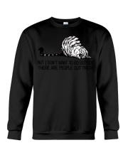 Cat - But I Don't Want To Go Outside Crewneck Sweatshirt tile