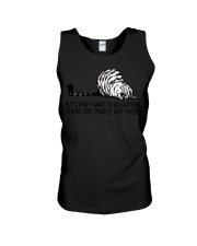 Cat - But I Don't Want To Go Outside Unisex Tank tile