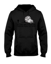 Cat - But I Don't Want To Go Outside Hooded Sweatshirt tile