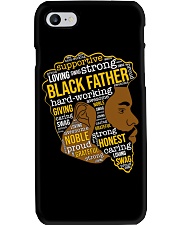 Black Father Phone Case tile