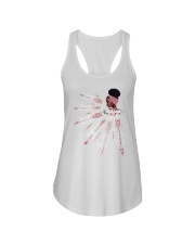God Say You Are Ladies Flowy Tank tile