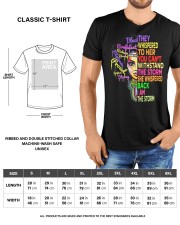 They Whispered To Her Black Woman Classic T-Shirt custom-t-shirts-classic-lifestyle-front-198