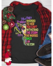 They Whispered To Her Black Woman Classic T-Shirt custom-t-shirts-classic-lifestyle-front-353
