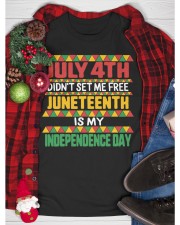 Juneteenth Classic T-Shirt custom-t-shirts-classic-lifestyle-front-353