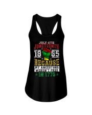 Junteenth 1865 Ladies Flowy Tank tile