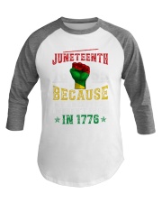 Junteenth 1865 Baseball Tee tile