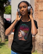 Black Classic T-Shirt apparel-ladies-t-shirt-lifestyle-front-83