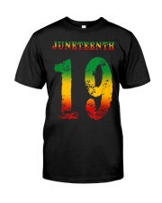 Juneteeth 19 Classic T-Shirt front