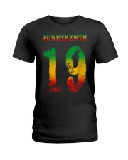 Juneteeth 19 Ladies T-Shirt tile