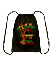 Juneteenth Drawstring Bag tile