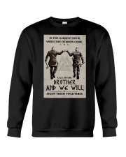Call On Me Brother And We Will Fight Them Together Crewneck Sweatshirt tile