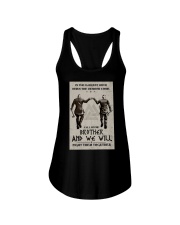 Call On Me Brother And We Will Fight Them Together Ladies Flowy Tank tile