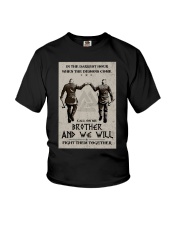 Call On Me Brother And We Will Fight Them Together Youth T-Shirt tile