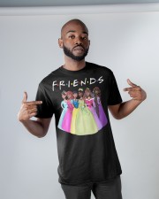 Friends Black Woman Classic T-Shirt apparel-classic-tshirt-lifestyle-front-32