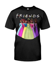 Friends Black Woman Classic T-Shirt front