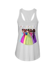Friends Black Woman Ladies Flowy Tank tile