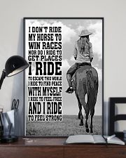 I Ride To Feel Strong 11x17 Poster lifestyle-poster-2