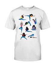 Black Girls Doing Yoga Classic T-Shirt front