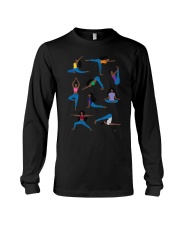 Black Girls Doing Yoga Long Sleeve Tee tile