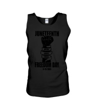 Juneteenth Freedom Day Unisex Tank tile