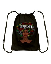Juneteenth Drawstring Bag tile