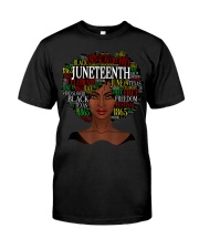 Juneteenth Classic T-Shirt front