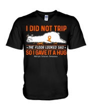 I DId Not Trip V-Neck T-Shirt tile