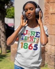 Juneteenth 1865 Classic T-Shirt apparel-ladies-t-shirt-lifestyle-front-83