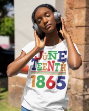 Juneteenth 1865 Classic T-Shirt apparel-ladies-t-shirt-lifestyle-front-84