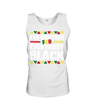 I'm Rootting For Everybody Black Unisex Tank tile