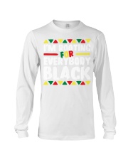 I'm Rootting For Everybody Black Long Sleeve Tee tile