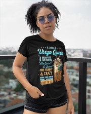 Virgo Black Woman Classic T-Shirt apparel-classic-tshirt-lifestyle-front-250