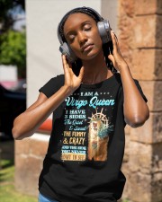 Virgo Black Woman Classic T-Shirt apparel-ladies-t-shirt-lifestyle-front-84