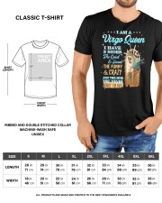 Virgo Black Woman Classic T-Shirt custom-t-shirts-classic-lifestyle-front-198