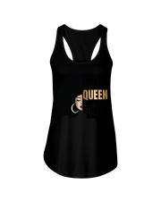 Black Woman Ladies Flowy Tank tile