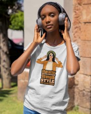 Character IntelligenceStrength Style Classic T-Shirt apparel-ladies-t-shirt-lifestyle-front-83