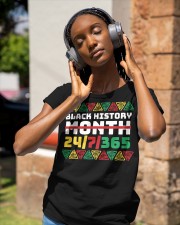 Black History Classic T-Shirt apparel-ladies-t-shirt-lifestyle-front-84