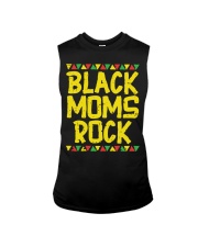 Black Mom Rocks Sleeveless Tee tile