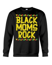 Black Mom Rocks Crewneck Sweatshirt tile