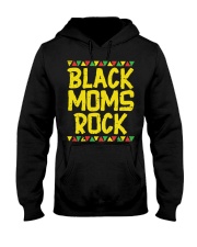 Black Mom Rocks Hooded Sweatshirt tile