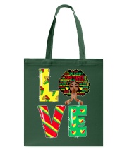 Love Juneteenth Tote Bag tile