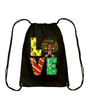Love Juneteenth Drawstring Bag tile