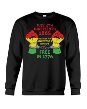 Juneteeth 1865 Crewneck Sweatshirt tile