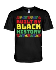 Built By Black History V-Neck T-Shirt tile