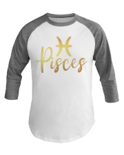Pisces Baseball Tee tile