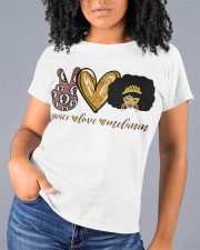 Peace Love Melanin Classic T-Shirt custom-t-shirts-classic-lifestyle-front-421