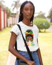Celebrate Juneteenth Classic T-Shirt apparel-ladies-t-shirt-lifestyle-front-85