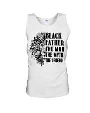 Black Father Unisex Tank tile
