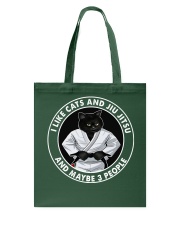 I Like Cat And Jiu Jitsu Tote Bag tile
